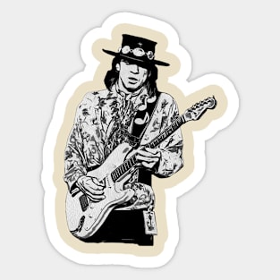 Vintage SRV Sticker